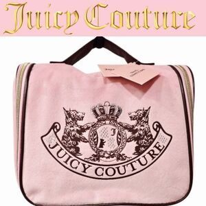 Juicy Couture Heritage Hanging Cosmeric Bag w/Compartments &‎ Mirror